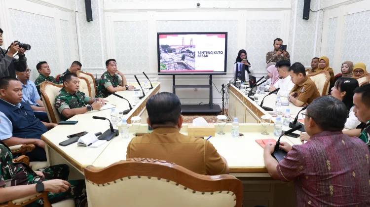 Pemkot dan Kodam II Sriwijaya Matangkan Revitalisasi Bastion BKB