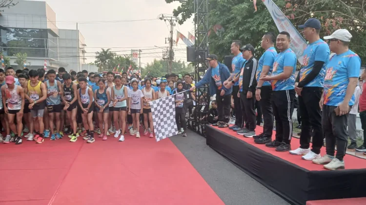 Semarak HUT ke-116 Kabupaten OKU, 600 Peserta Ramaikan Fun Run