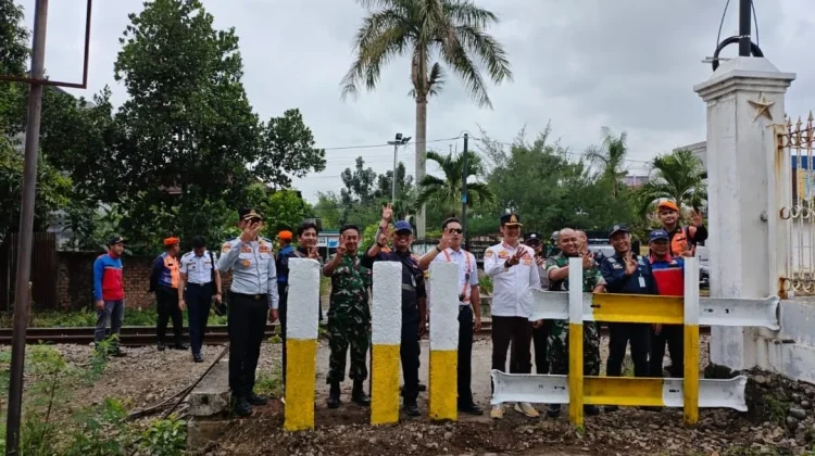 KAI Divre III Palembang Tutup 24 Perlintasan Sebidang Tak Resmi