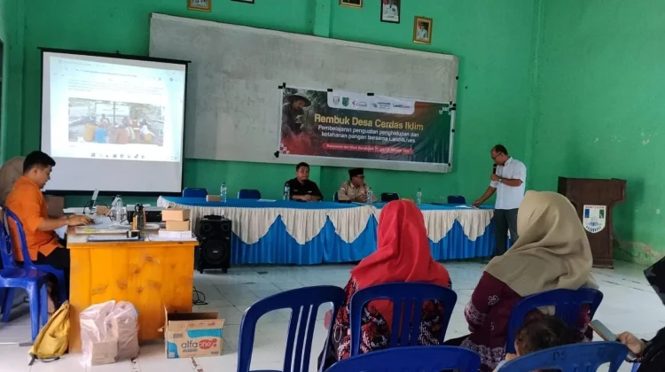 Land4Lives Dampingi 12 Desa Hadapi Dampak Perubahan Iklim