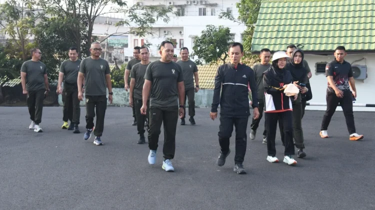 Kodam II/Sriwijaya Perkuat Soliditas Lewat Olahraga Bersama