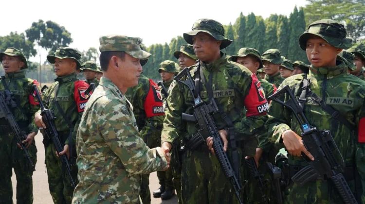 Pangdam II/Sriwijaya Tanamkan Semangat Juang di Yonif 147/KGJ