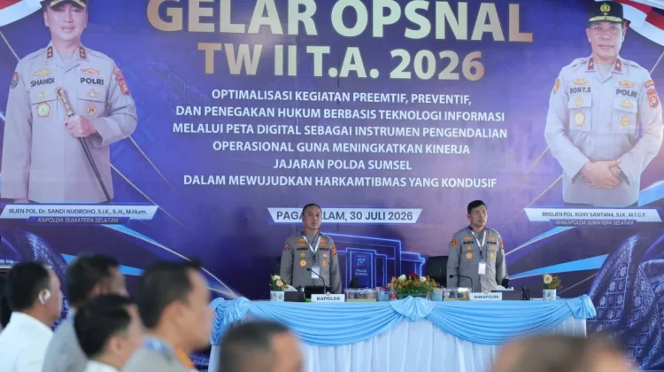 Gelar Opsnal Polda Sumsel Perkuat Deteksi Dini dan Strategi Pengamanan