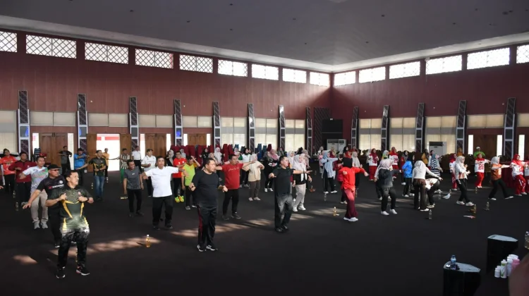 Bupati Askolani Ajak ASN Banyuasin Terapkan Pola Hidup Sehat