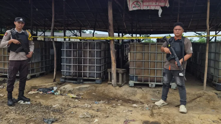 Empat Pelaku Illegal Refinery di Bayung Lencir Ditangkap Polisi