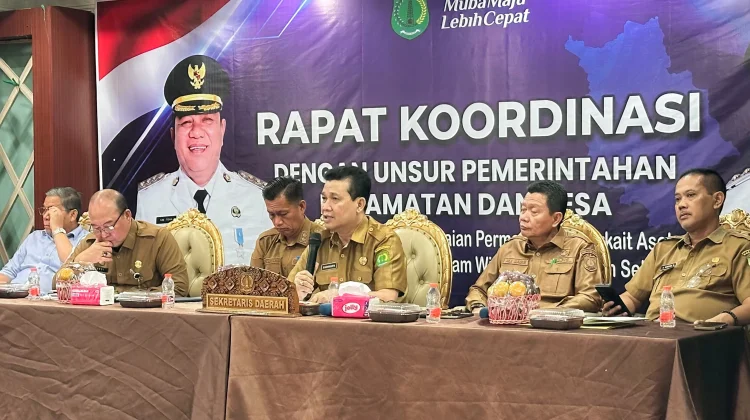 Pemkab Muba Bergerak Cepat Rapikan Aset Daerah dan Batas Desa