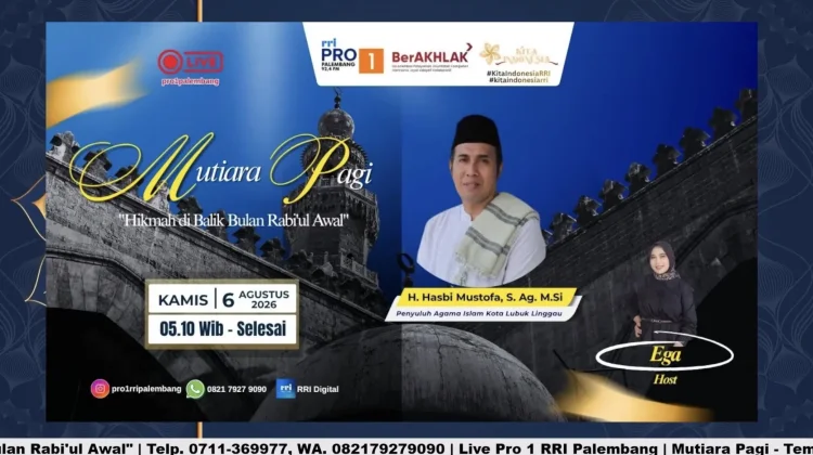 Rabiul Awal Jadi Momentum Teladani Kehidupan Nabi Muhammad SAW