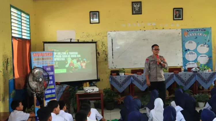 Polres Lubuk Linggau Edukasi Pelajar Cegah Tawuran dan Perundungan