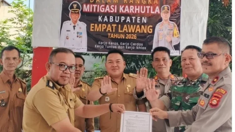 Polres Empat Lawang Perkuat Mitigasi Karhutla hingga Tingkat Desa