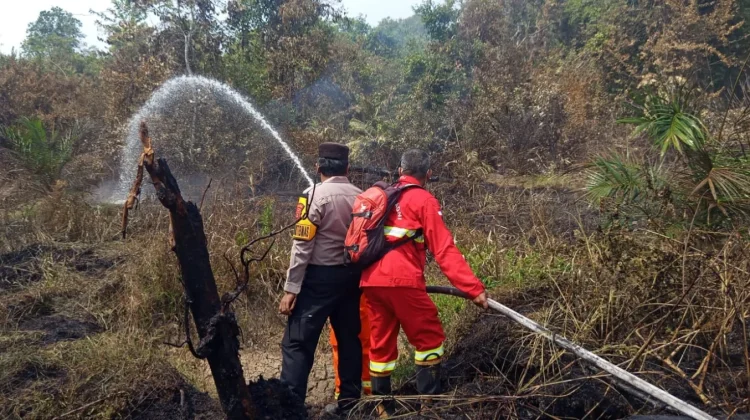 Karhutla Kembali Terjadi di Lawang Wetan