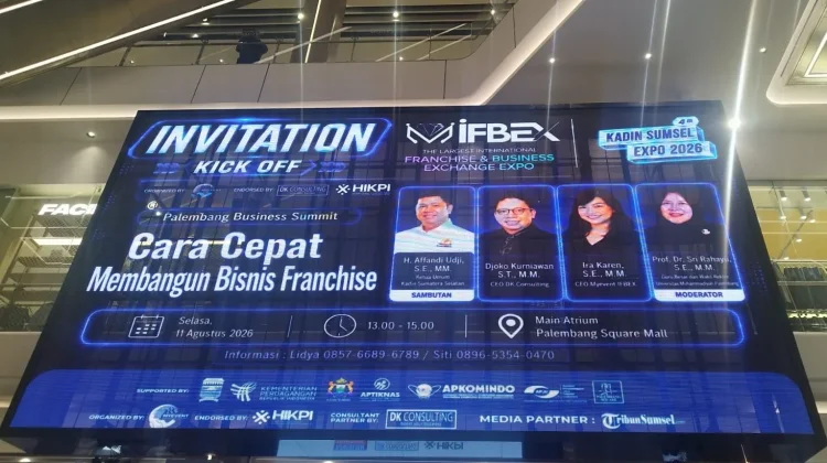 Kadin Sumsel Dorong Bisnis Franchise Buka Lapangan Kerja