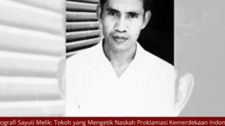 Mengenal Sayuti Melik, Seorang Jurnalis dan Pengetik Naskah Proklamasi