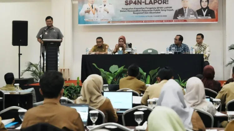 Pemkab Banyuasin Perkuat SP4N-LAPOR! untuk Respons Aduan Warga