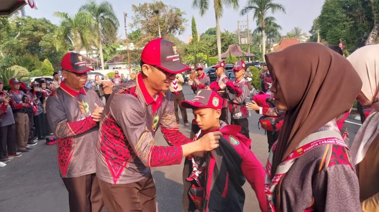 Kontingen OKU Kirim 53 Pramuka ke Jamnas XII