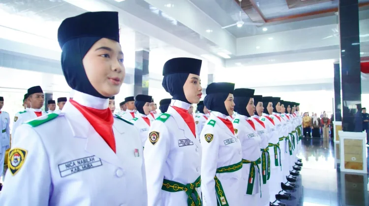 Paskibraka Muba 2026 Resmi Dikukuhkan