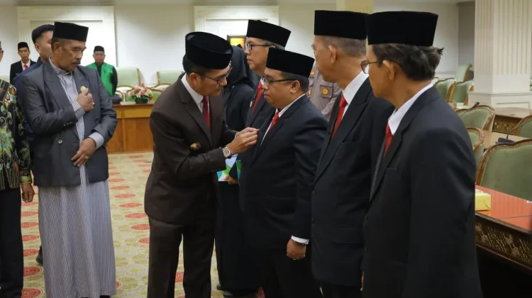 Wali Kota Palembang Ratu Dewa Lantik Pengurus Baznas Palembang
