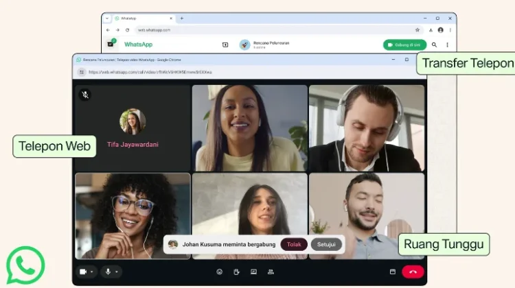 WhatsApp Web Kini Bisa Dipakai untuk Telepon dan Video Call