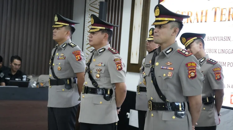 Sertijab PJU dan Kapolres, Kapolda Sumsel Tekankan Kinerja dan Rekam Jejak