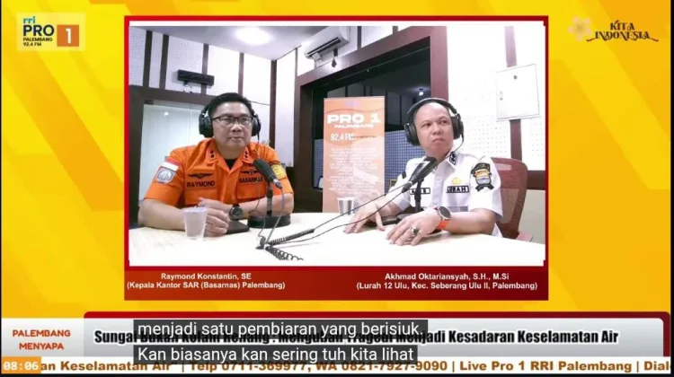 Basarnas Sumsel Ingatkan Risiko Anak Bermain di Sungai