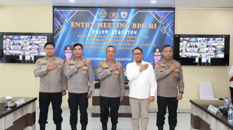 Kapolda Sumsel Minta Jajaran Terbuka Hadapi Pemeriksaan BPK RI