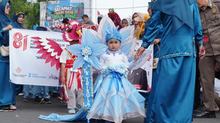 Karnaval Budaya OKI Meriahkan HUT RI dan Gerakkan UMKM
