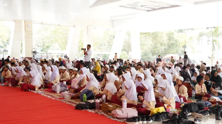 Ratusan Peserta Ikuti Festival Anak Shaleh Indonesia OKU Timur