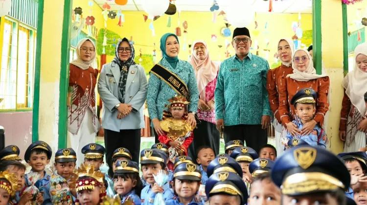 Kunjungi Muara Enim, TP PKK Sumsel Dukung Peningkatan Kualitas Pendidikan Anak