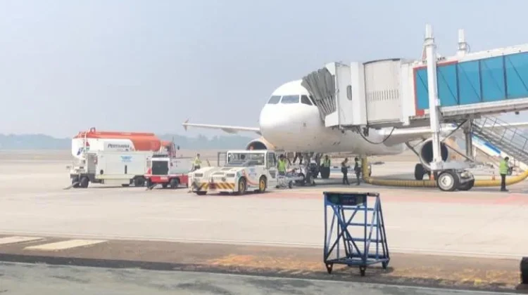 Kabut Asap Tebal, Penerbangan Bandara SMB II Palembang Tetap Normal