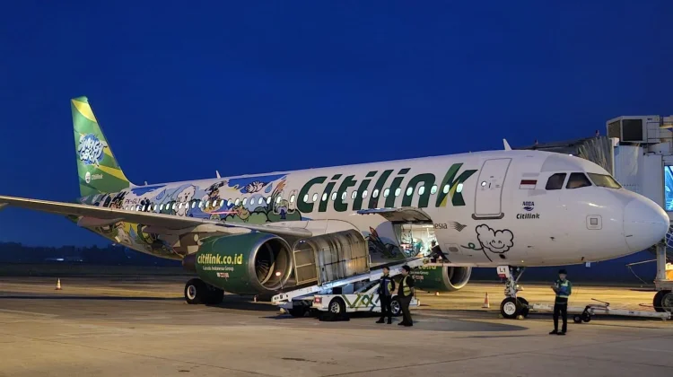 Bandara Internasional SMB II Sambut Penerbangan Langsung Citilink Rute Yogyakar