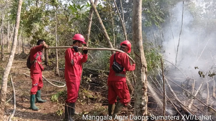 Kepungan Asap Kian Pekat, Personel Manggala Agni Digeser ke Sumsel