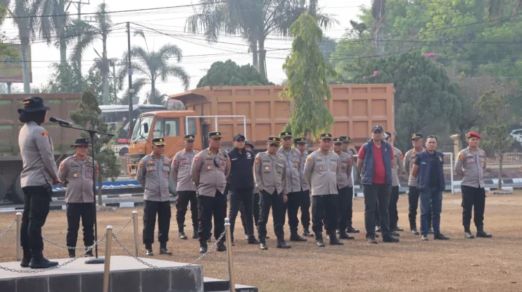 Polres Ogan Ilir Siagakan 124 Personel Antisipasi Karhutla di Tiga Wilayah