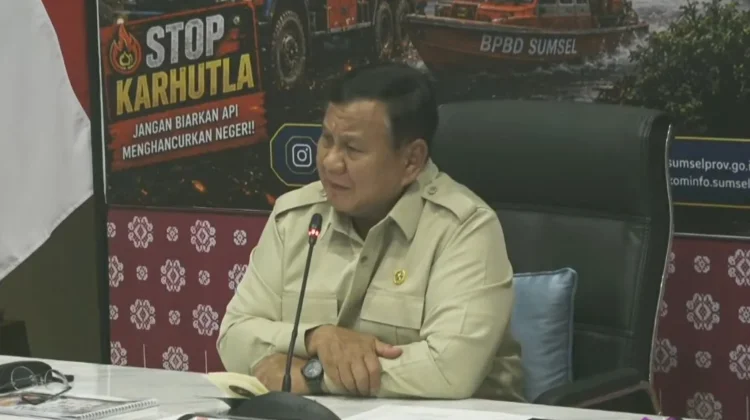 Presiden Pimpin Rapat Karhutla Sumsel, Tambah Helikopter dan Alat Berat