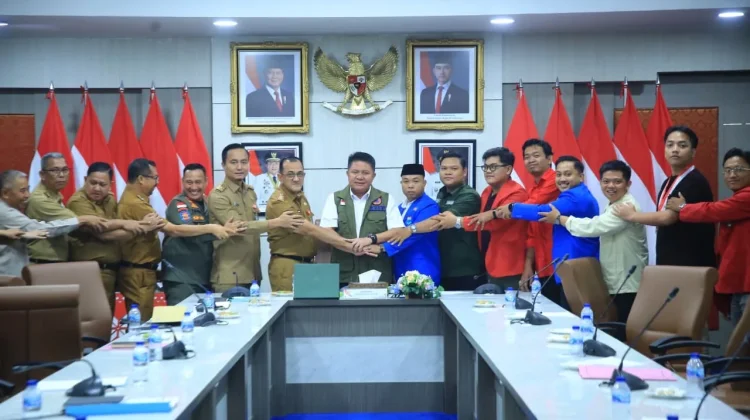 Gubenur Sumsel Herman Deru Ajak Cipayung Plus Terlibat Tangani Karhutla Sumsel