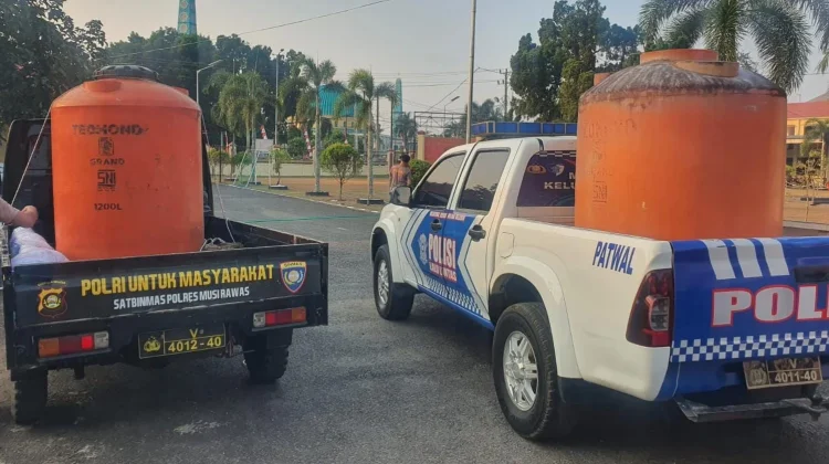 Polres Musi Rawas Siapkan 13 Kendaraan Dinas untuk Respons Cepat Karhutla