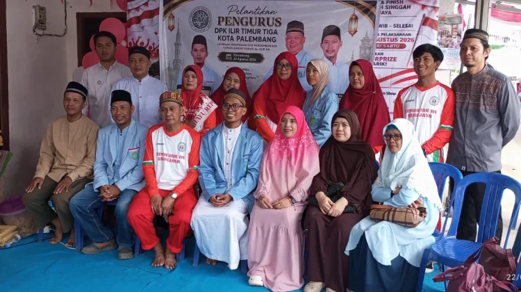 BKPRMI Palembang Kukuhkan Pengurus DPK Ilir Timur III