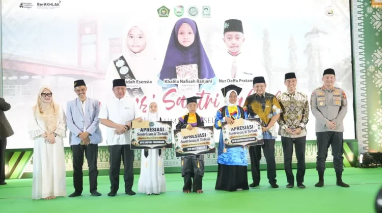 Dukung Gerakan Bebas Buta Aksara, Polda Sumsel Salurkan 5.000 Buku Hijaiyah