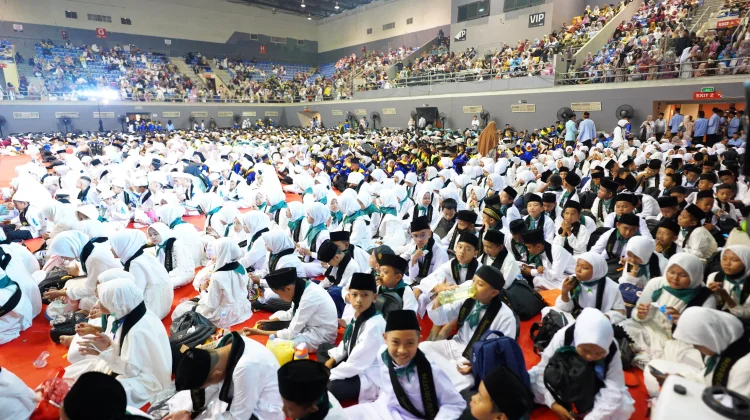 Wisuda Akbar BKPRMI, 10 Ribu Santri Sumsel Bebas Buta Alquran