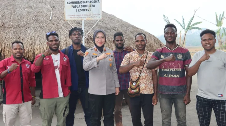 Polres Ogan Ilir Gandeng Mahasiswa Papua Jaga Keamanan Kampus