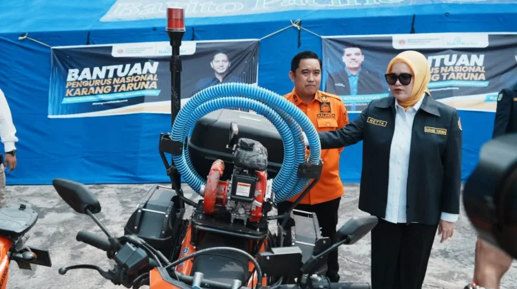 Pemkab Banyuasin Terima Bantuan Penanggulangan Karhutla