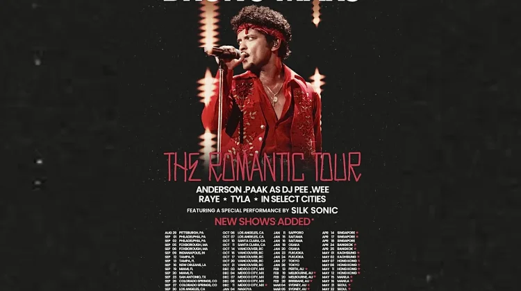 Bruno Mars Bawa The Romantic Tour ke Asia