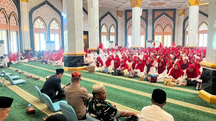 Polres Ogan Ilir Hadiri Maulid Nabi, Perkuat Silaturahmi Bersama Tokoh Agama