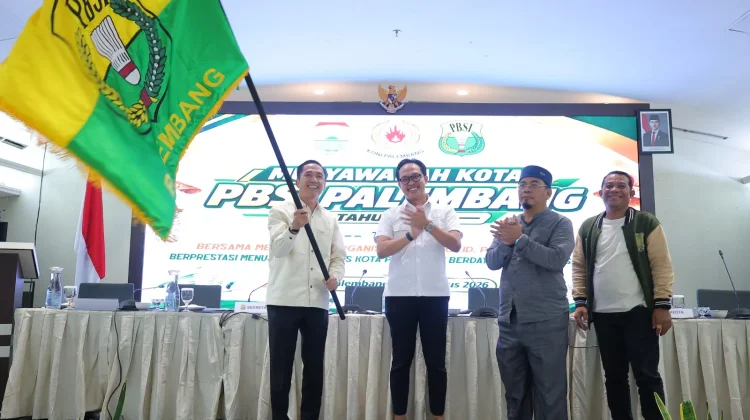 Ratu Dewa Kembali Pimpin PBSI Palembang hingga 2030