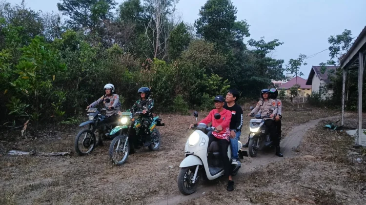 Cegah Karhutla, Patroli Gabungan Tanjung Batu Pantau Kawasan Rawan