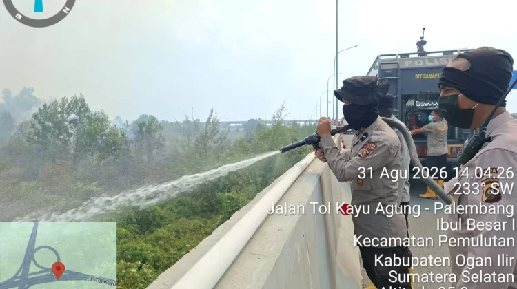 Tim Gabungan Padamkan Karhutla Enam Hektare di Ogan Ilir