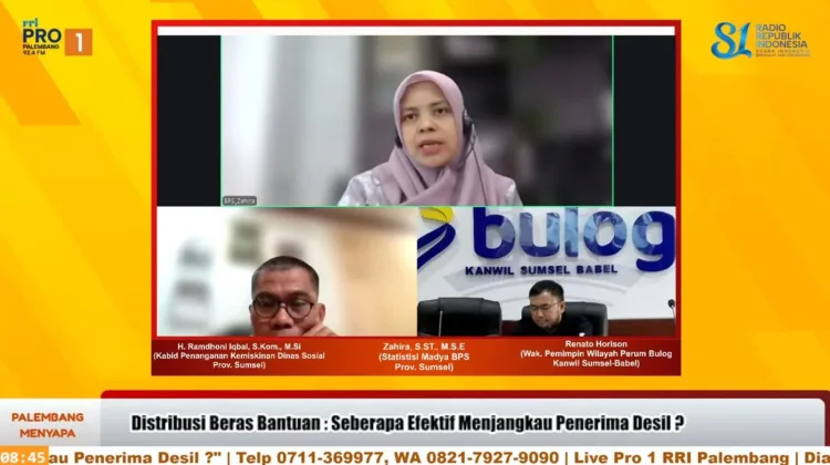 Data Tunggal Sosial Ekonomi Jadi Acuan Bantuan Pangan Sumsel