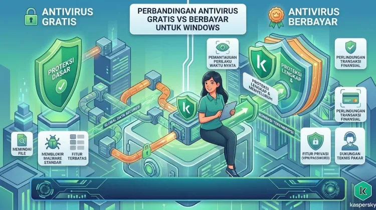 Perbedaan Antivirus Gratis dan Berbayar untuk Lindungi Windows