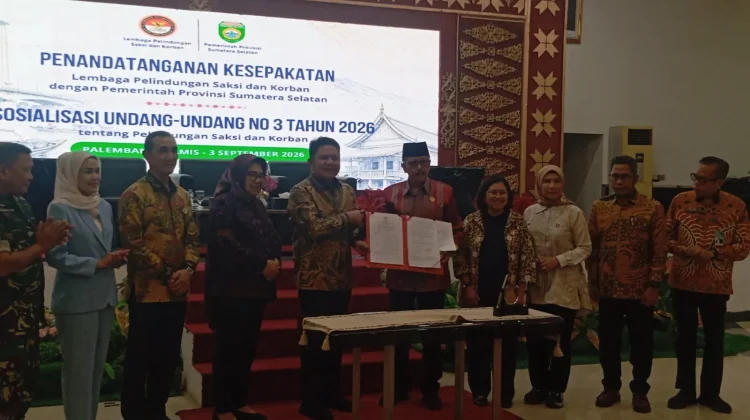 Gubernur Sumsel Dorong LPSK Segera Buka Kantor Perwakilan Sumsel