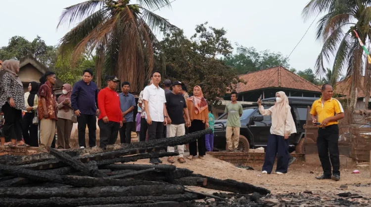 Kebakaran Hanguskan Tiga Rumah di Bukit Batu OKI