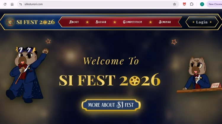 SI FEST 2026 Usung Konsep Hollywood Classic, Maskot Oscar Curi Perhatian