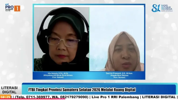 FTBI Sumsel 2026 Manfaatkan Ruang Digital untuk Lestarikan Bahasa Daerah
